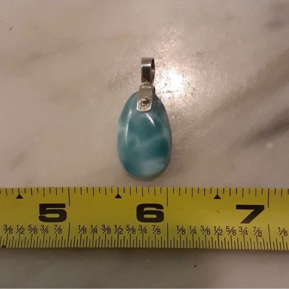 Larimar Teardrop Bracelet